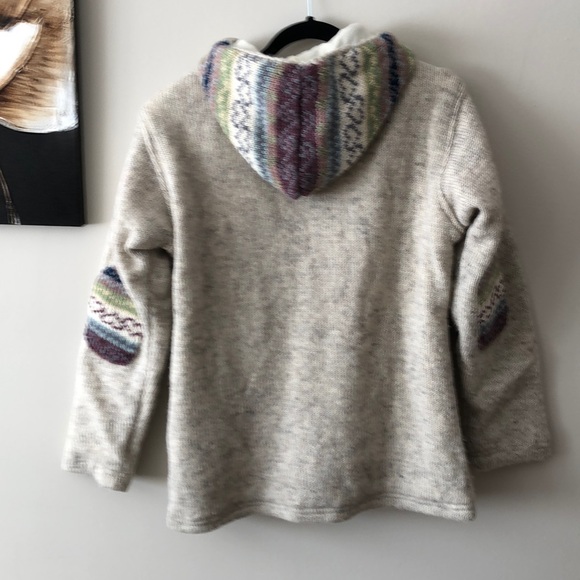 Wool Jacket with Hood - Picture 2 of 6